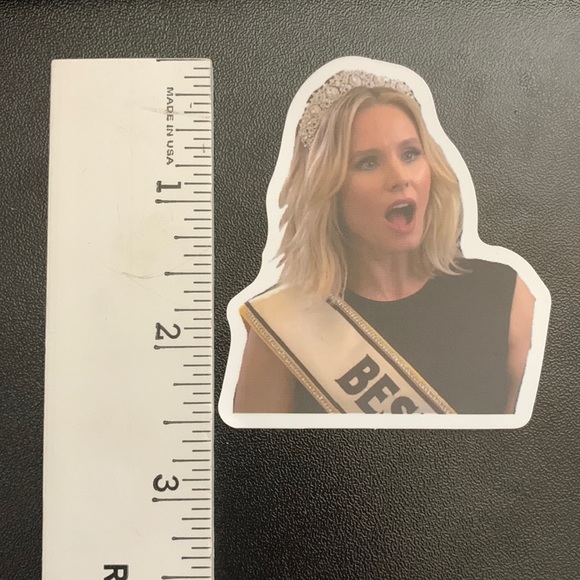 FREE W/ $10+ Purchase: Eleanor Shellstrop The Good Place Sticker - Picture 3 of 3